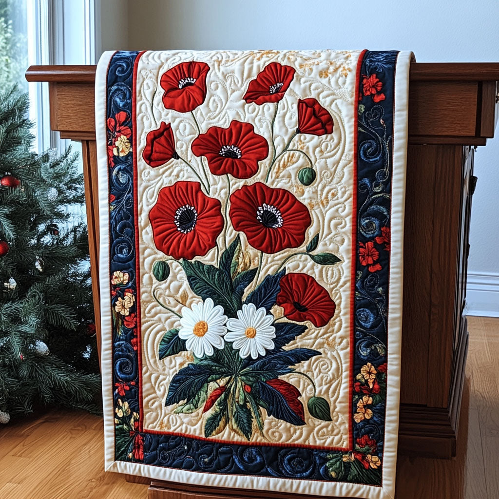 Imperial Grace CP1605013CL Quilted Table Runner main image 1