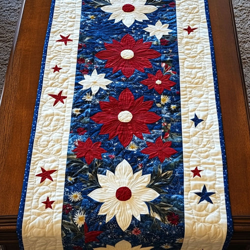 Glory in Stitches Quilted Table Runner NCU0PT4840