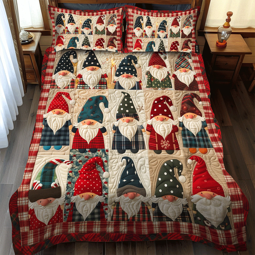 Gnome Cottage Quilted Blanket NCU0TH1030 main image 1