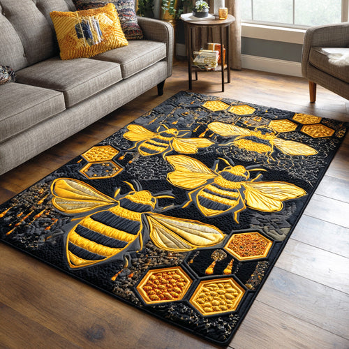 Golden Buzz Area Rug NCU0TD952