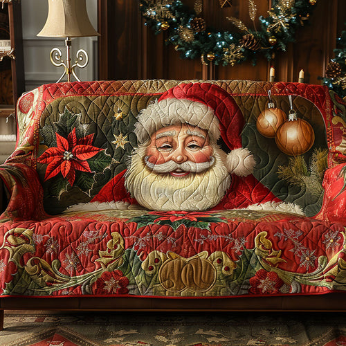 Golden Cheer Quilted Sofa Cover NCU0TV787