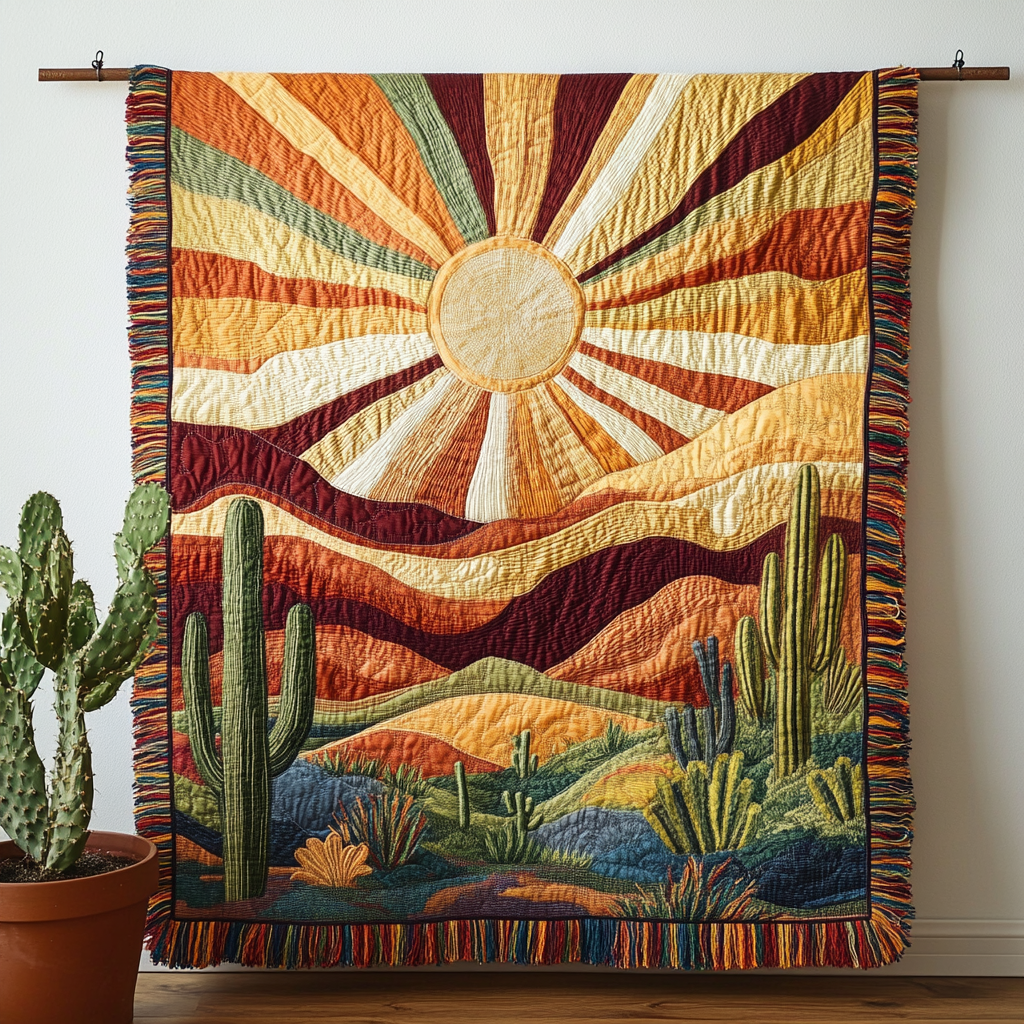 Golden Dunes Woven Sofa Blanket NCU0VH3426