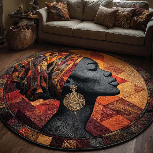 Golden Grace Round Carpet NCU0NT10714