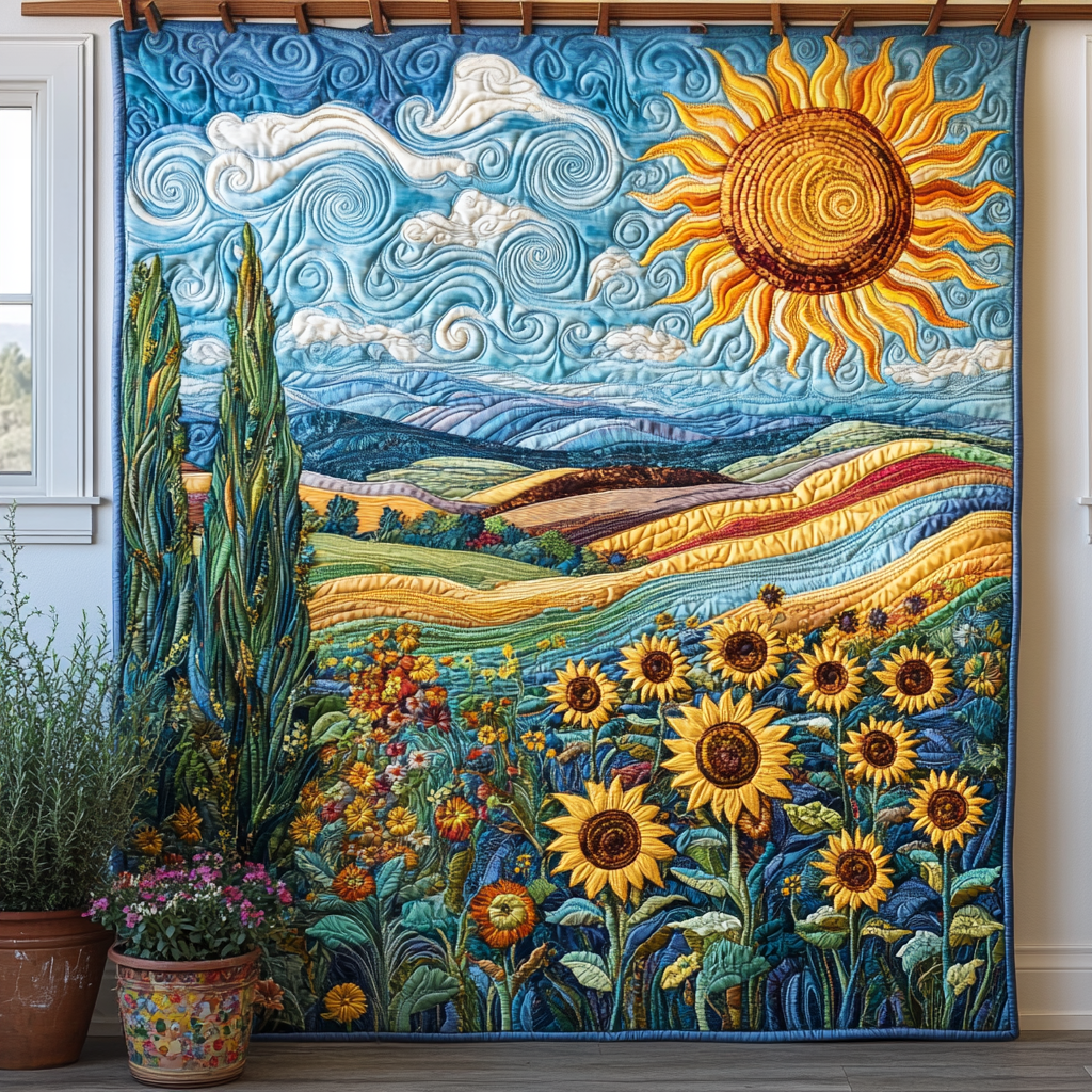 Golden Horizon Quilted Valance NCU0PVL501