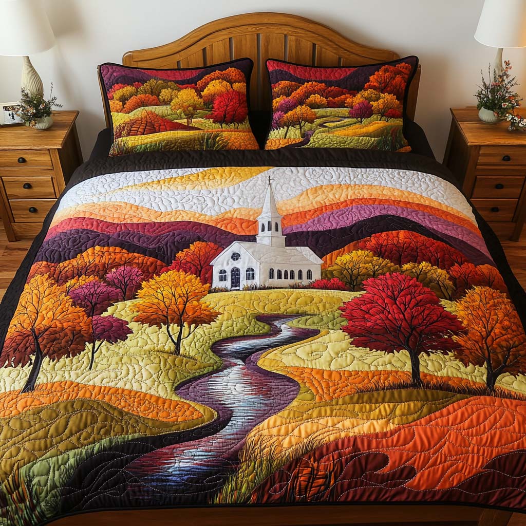 Spectrum Tree Quilted Blanket NCU0DK476 main image 0