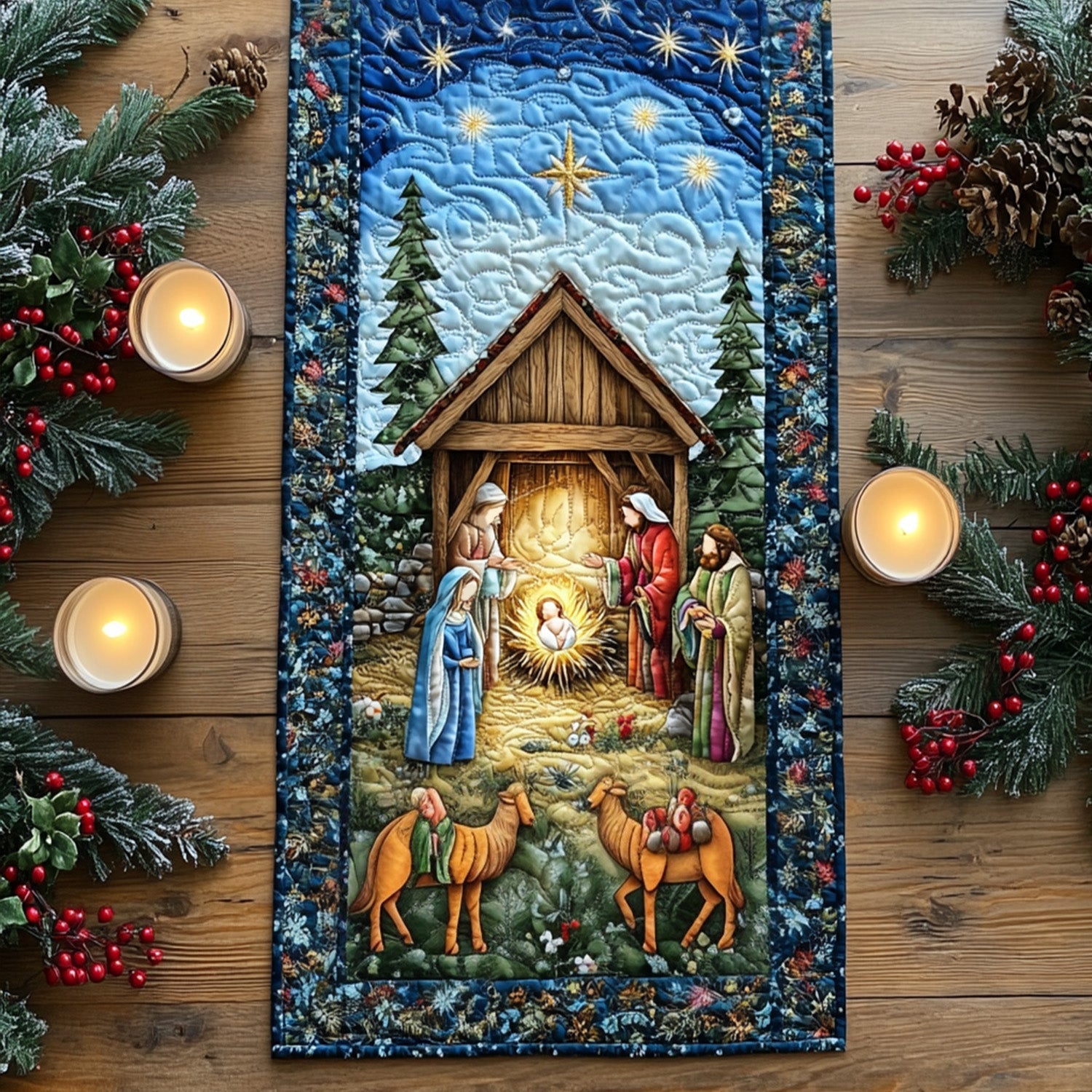 Graceful Spirit Quilted Blanket NCU0TL2067
