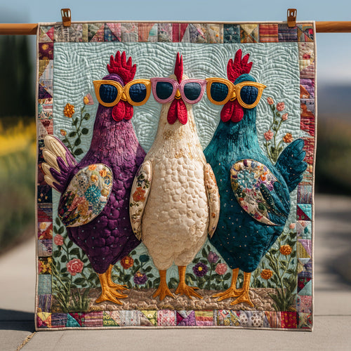 Groovy Coop Crew Quilted Blanket NCU0TV097