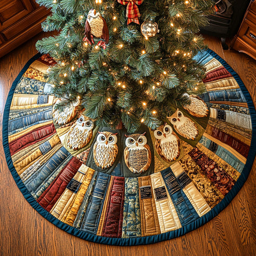 Guardian of Stories Christmas Quilted Tree Skirt NCU0TD1114