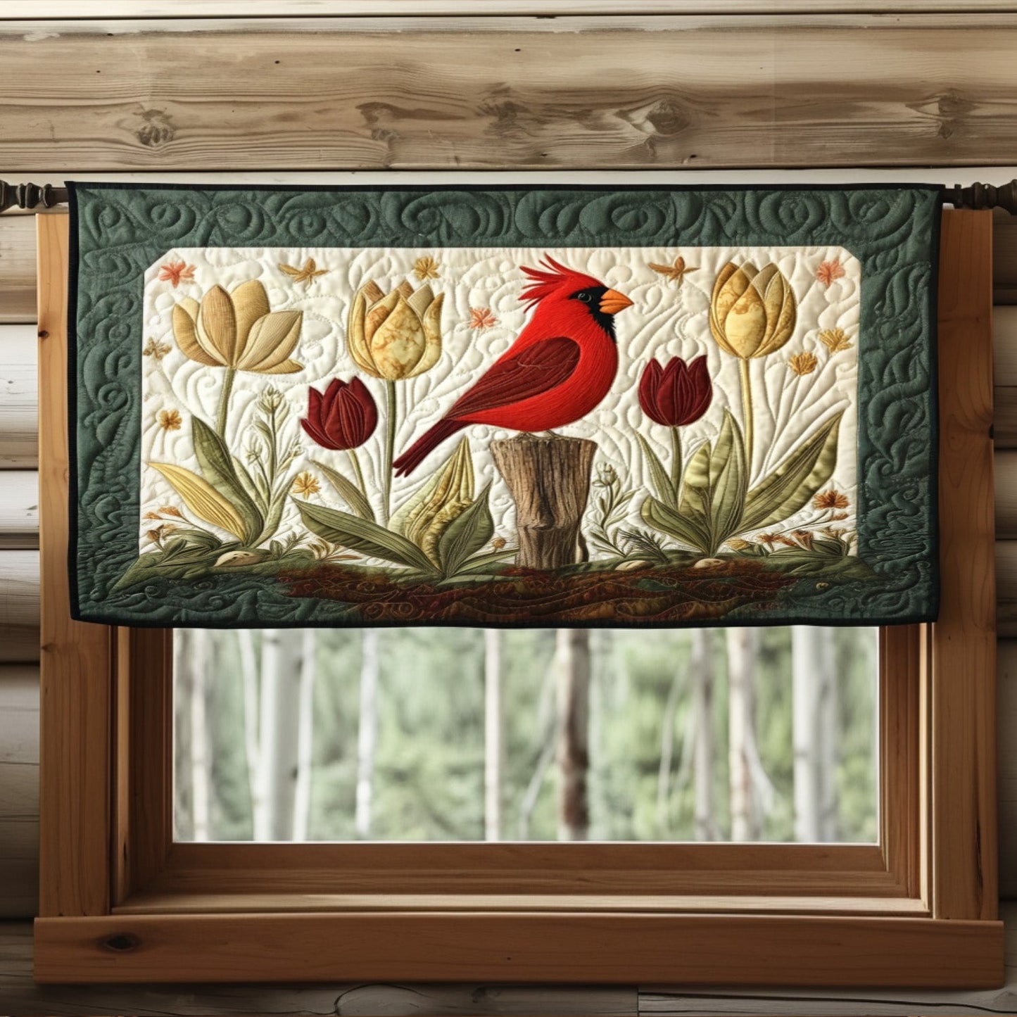 Guiding Wings Quilted Valance NCU0PT4968