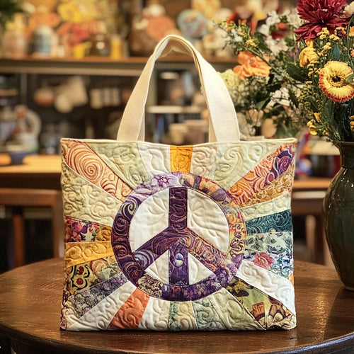 Happy Camper Quilted Tote Bag NCU0NT8563