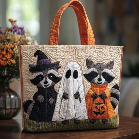 Haunted Trio Quilted Tote Bag NCU0NT9567