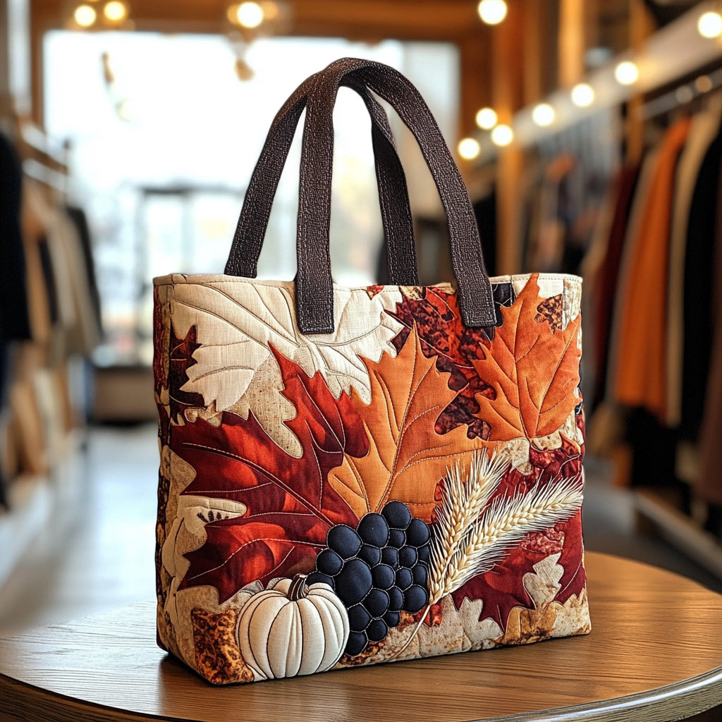 Hayride Dreams Quilted Tote Bag NCU0DV7061