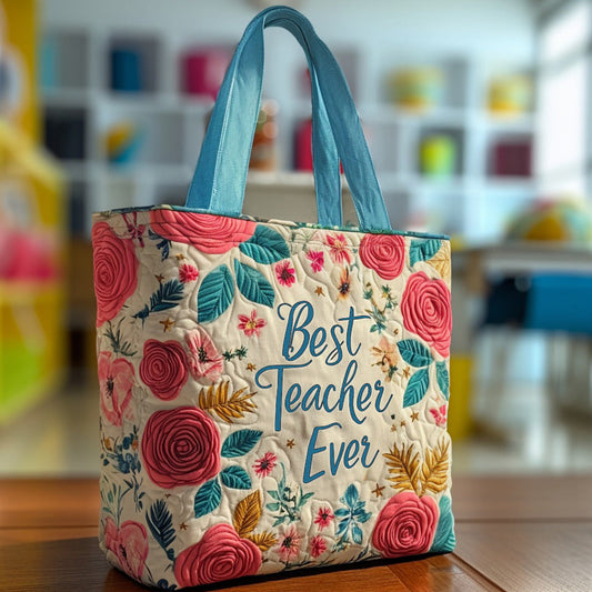 Heart of Class Quilted Tote Bag NCU0DV7471