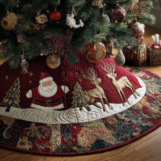 Hearthside Christmas Christmas Quilted Tree Skirt NCU0PT10073