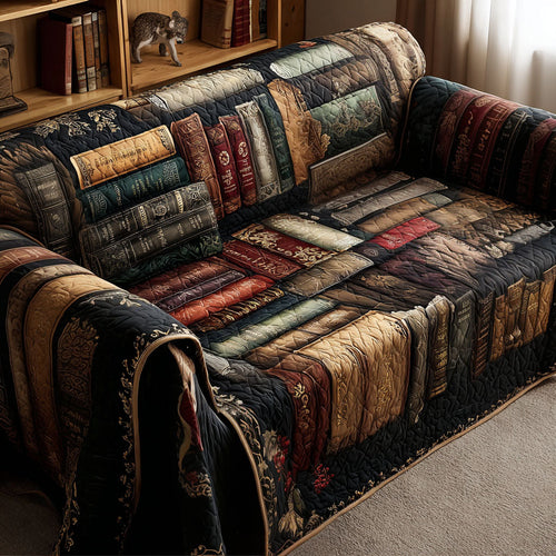 Hearthside Tales Quilted Sofa Cover NCU0PT9738