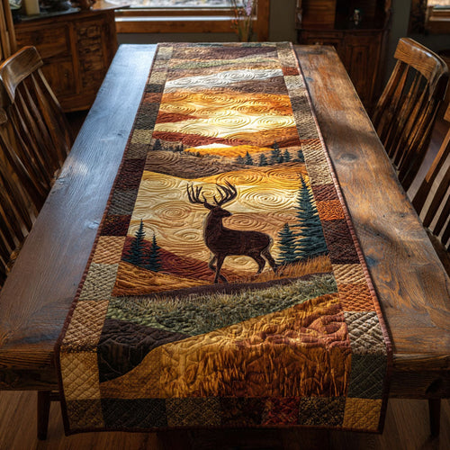 Highland Dawn Quilted Table Runner NCU0TV642