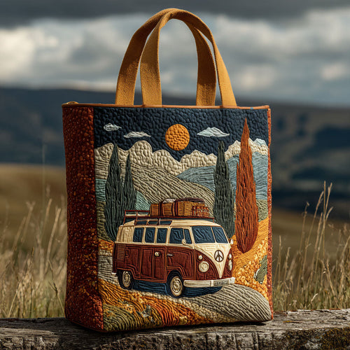 Highway Daydream Quilted Tote Bag NCU0PT8226