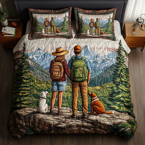 Hiking Bliss Quilted Bedding Set NCU0DK6488