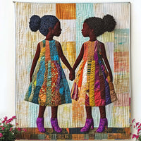 Holding Hands Quilted Blanket NCU0NT7996