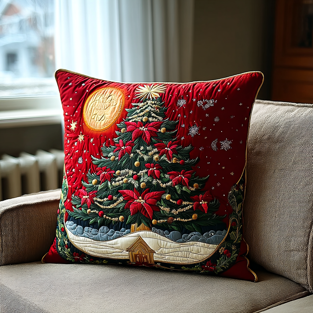 Holiday Glow Quilted Pillow Case NCU0DK9831
