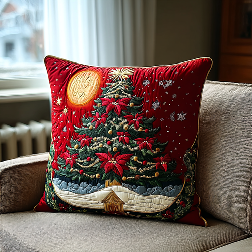 Holiday Glow Quilted Pillow Case NCU0DK9831