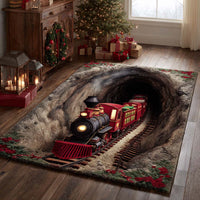 Holiday Tunnel Ride Area Rug NCU0XD1127