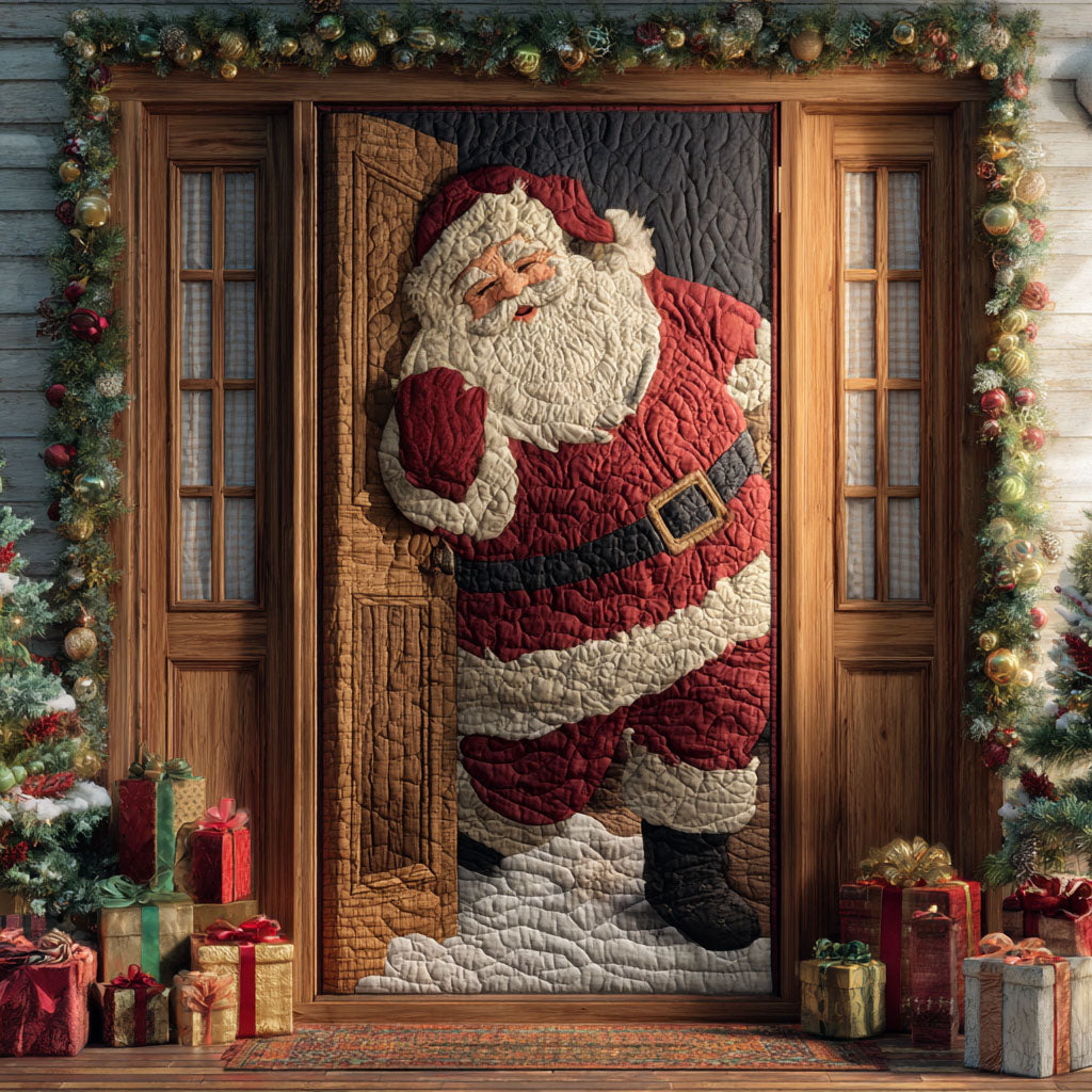 Holiday Welcome Quilted Door Cover NCU0TV991