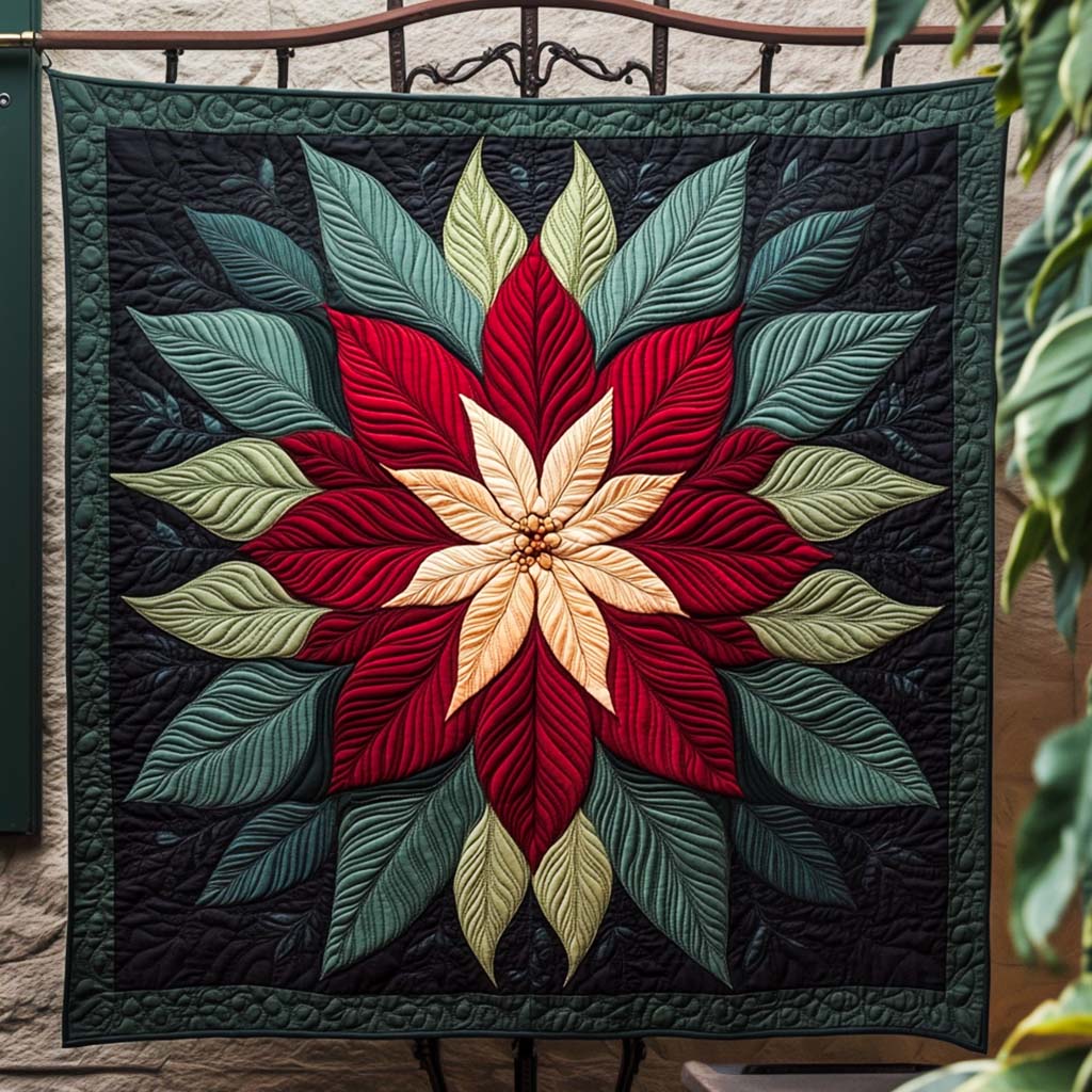 Highland Holly Jolly Quilted Blanket NCU0DK1491