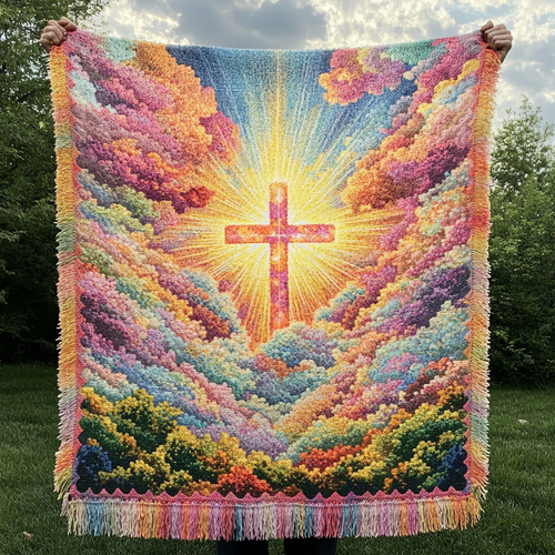 Holy Radiance Woven Sofa Blanket NCU0DV4239