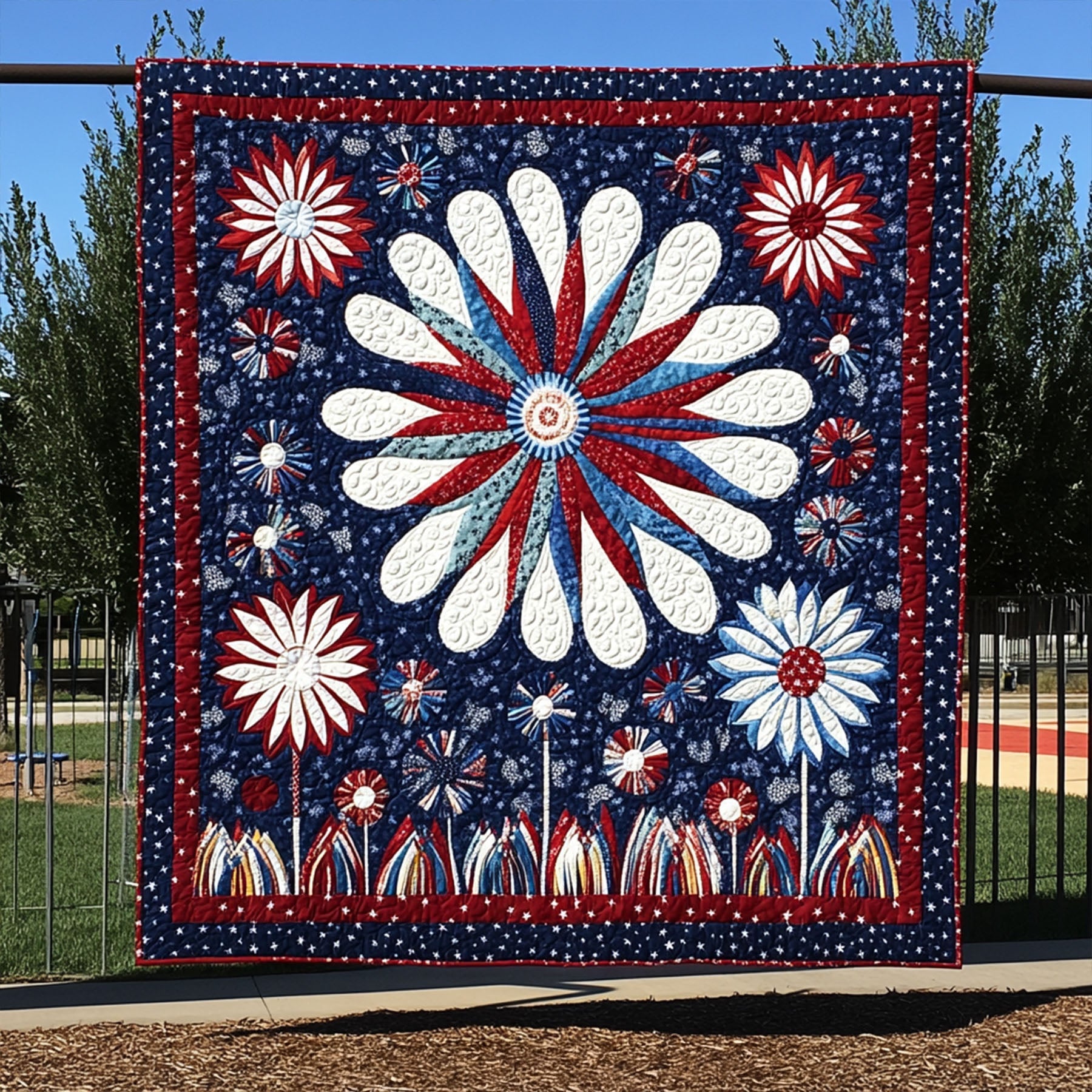 Forever Brave Quilted Blanket NCU0HNH1034