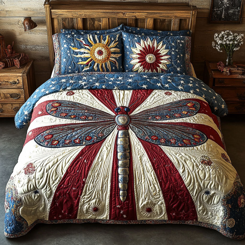 Juneteenth 3-Piece Quilted Bedding Set GFTONT338 main image 0