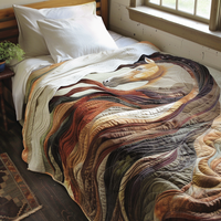 Inspiring Horse Design Quilted Blanket NCU0DV5337