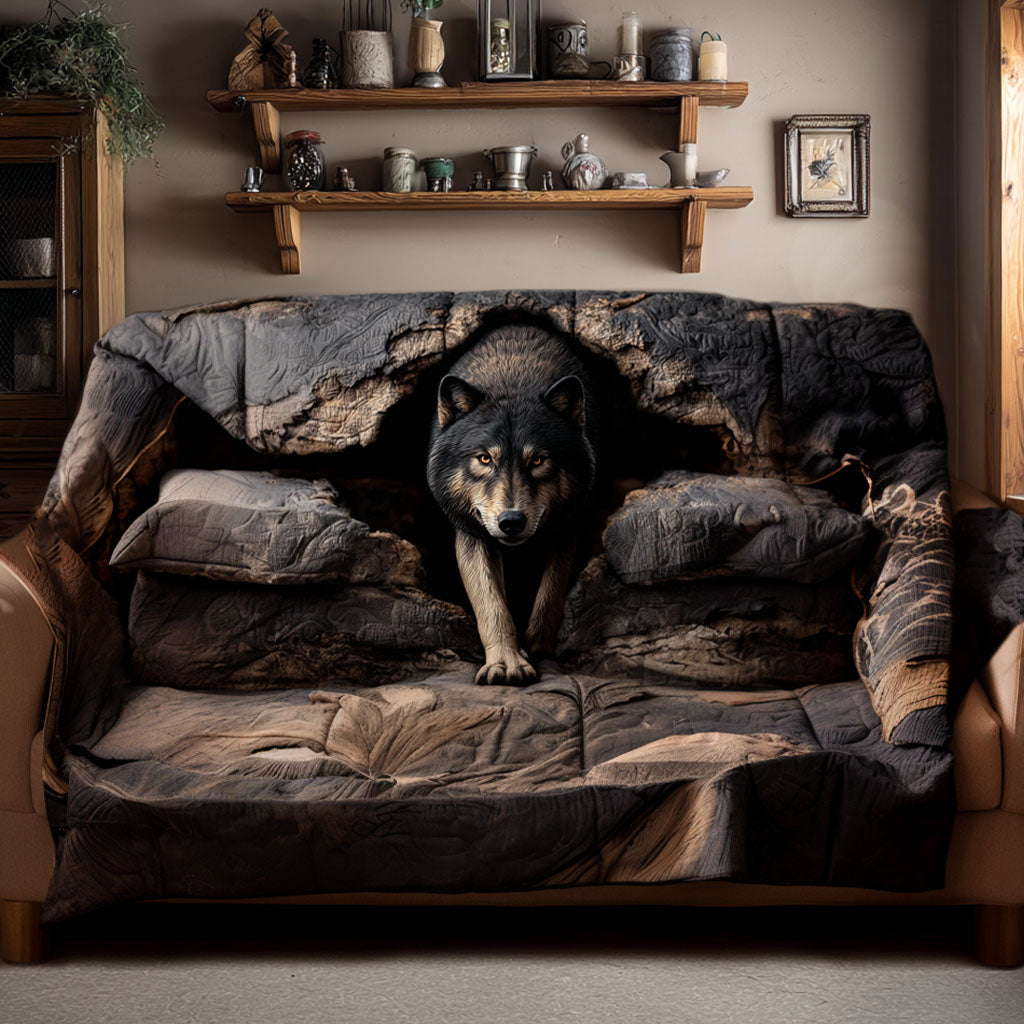 Tribal Nature Quilted Sofa Cover NCU0NTD1854