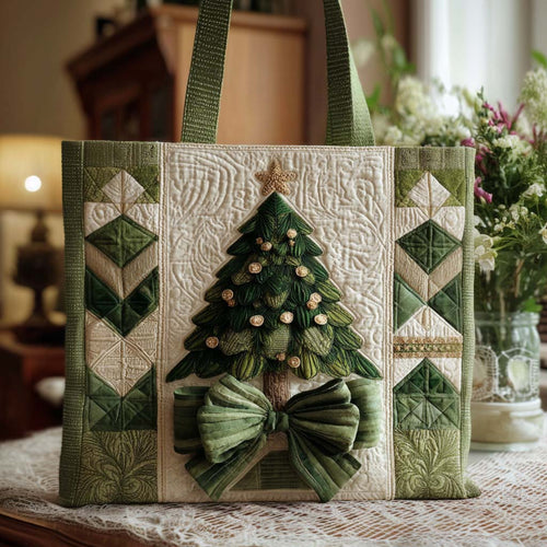 Jingle Glow Quilted Tote Bag NCU0NT10639