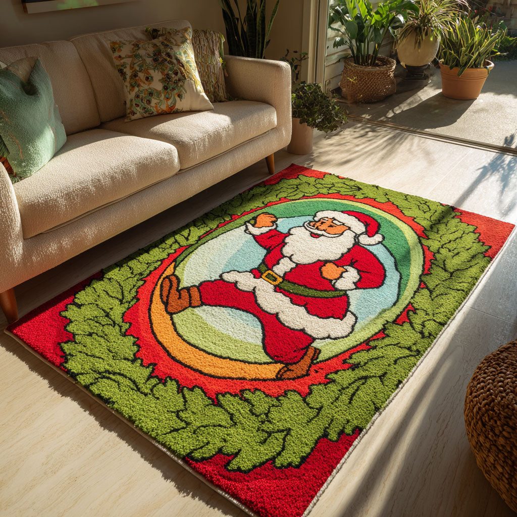 Jolly Circle Area Rug NCU0PT9219