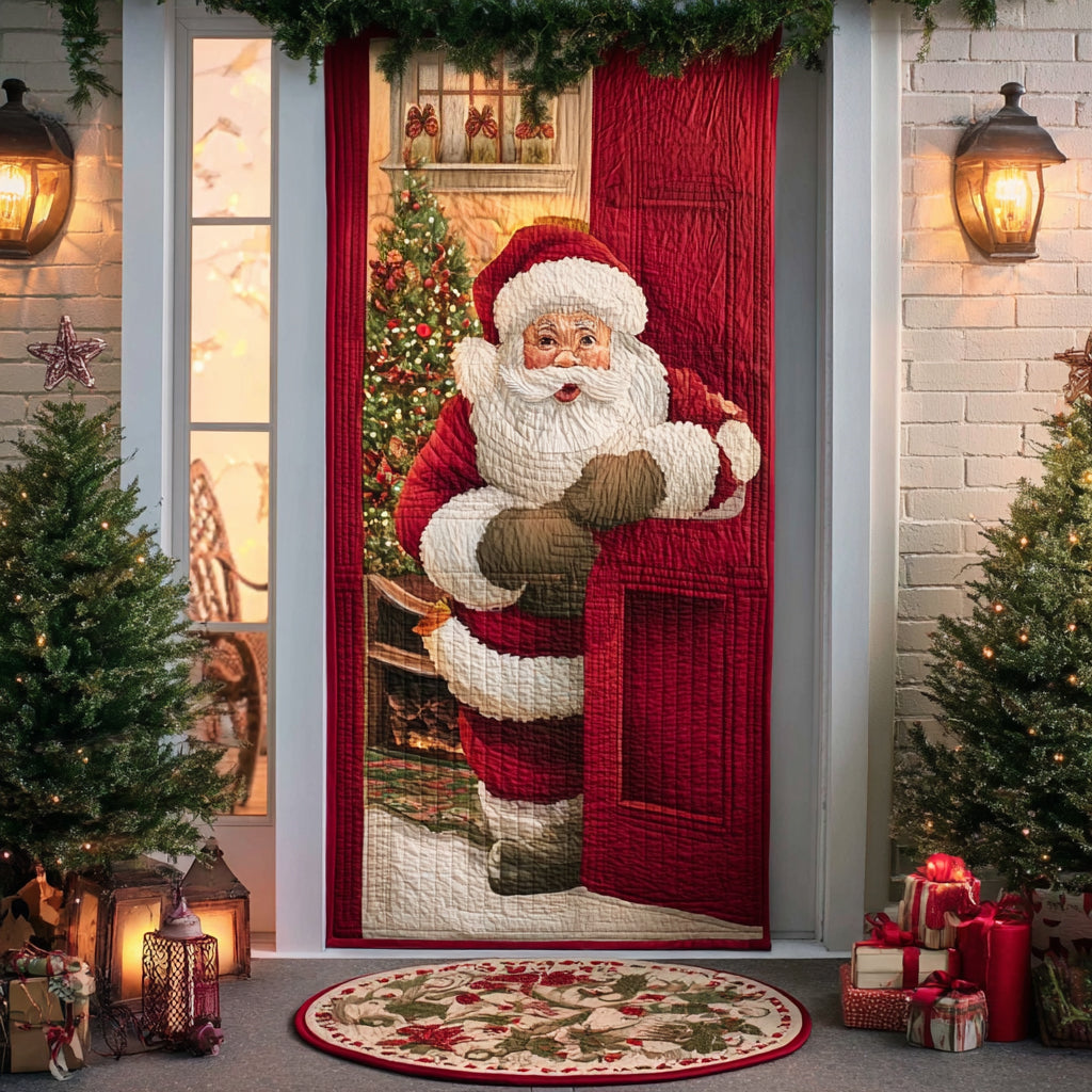Jolly Greetings Quilted Door Cover NCU0DV8348