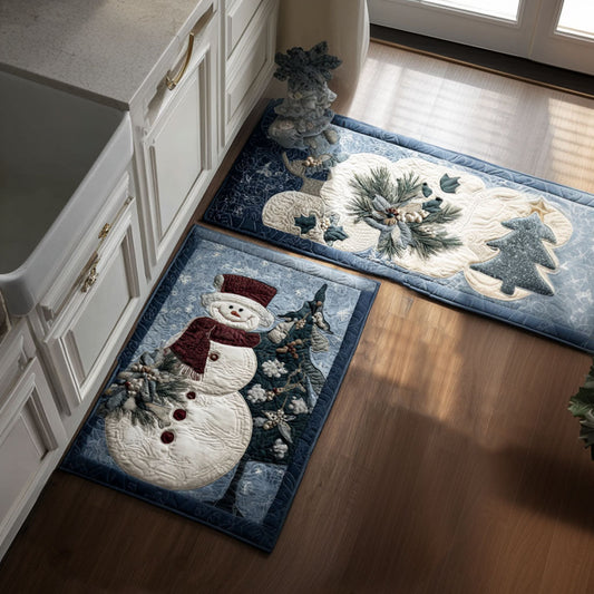 Joyful Frost Kitchen Area Rug NCU0PT10155