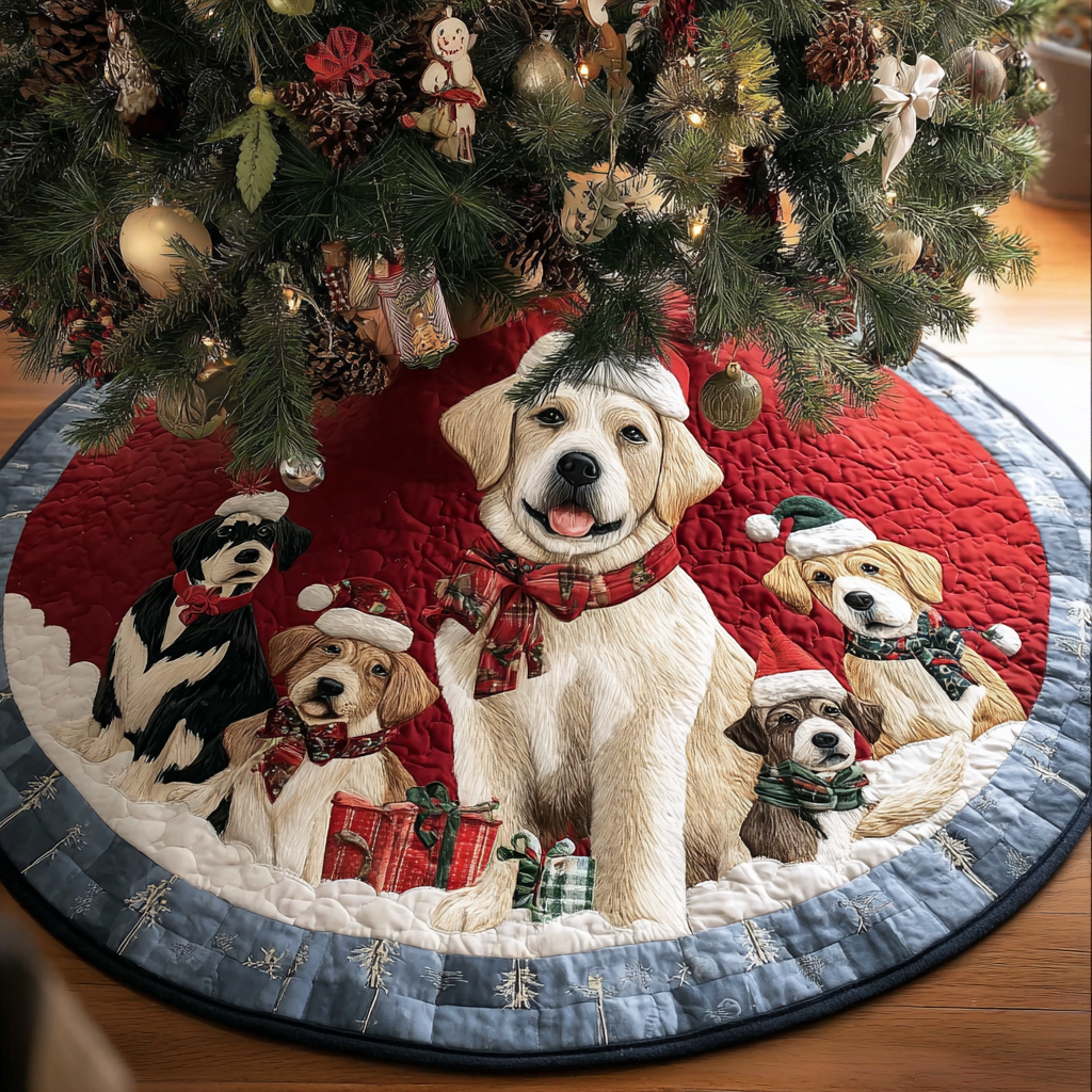 Labrado Spirit Christmas Quilted Tree Skirt NCU0DK10669