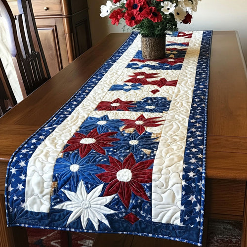 Land of Liberty Quilted Table Runner NCU0PT4843