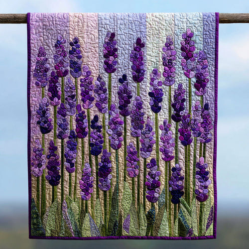 Lavender Serenity Quilted Blanket NCU0TV100