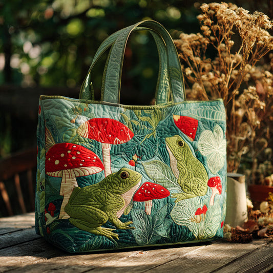 Leap of Joy Quilted Tote Bag NCU0PT8789