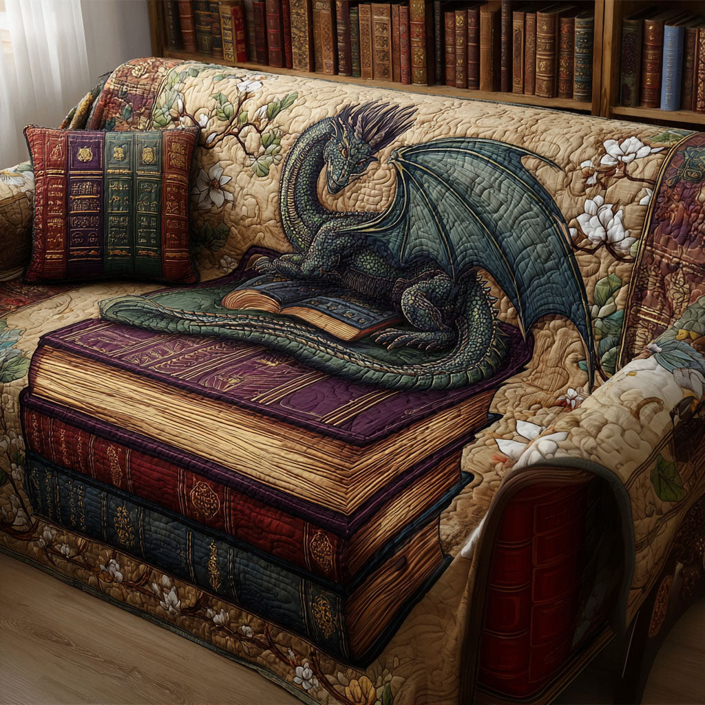 Legends Awaken Quilted Sofa Cover NCU0PT9749