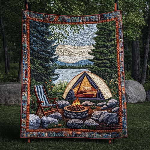 Love and Adventure Quilted Blanket NCU0PT4305