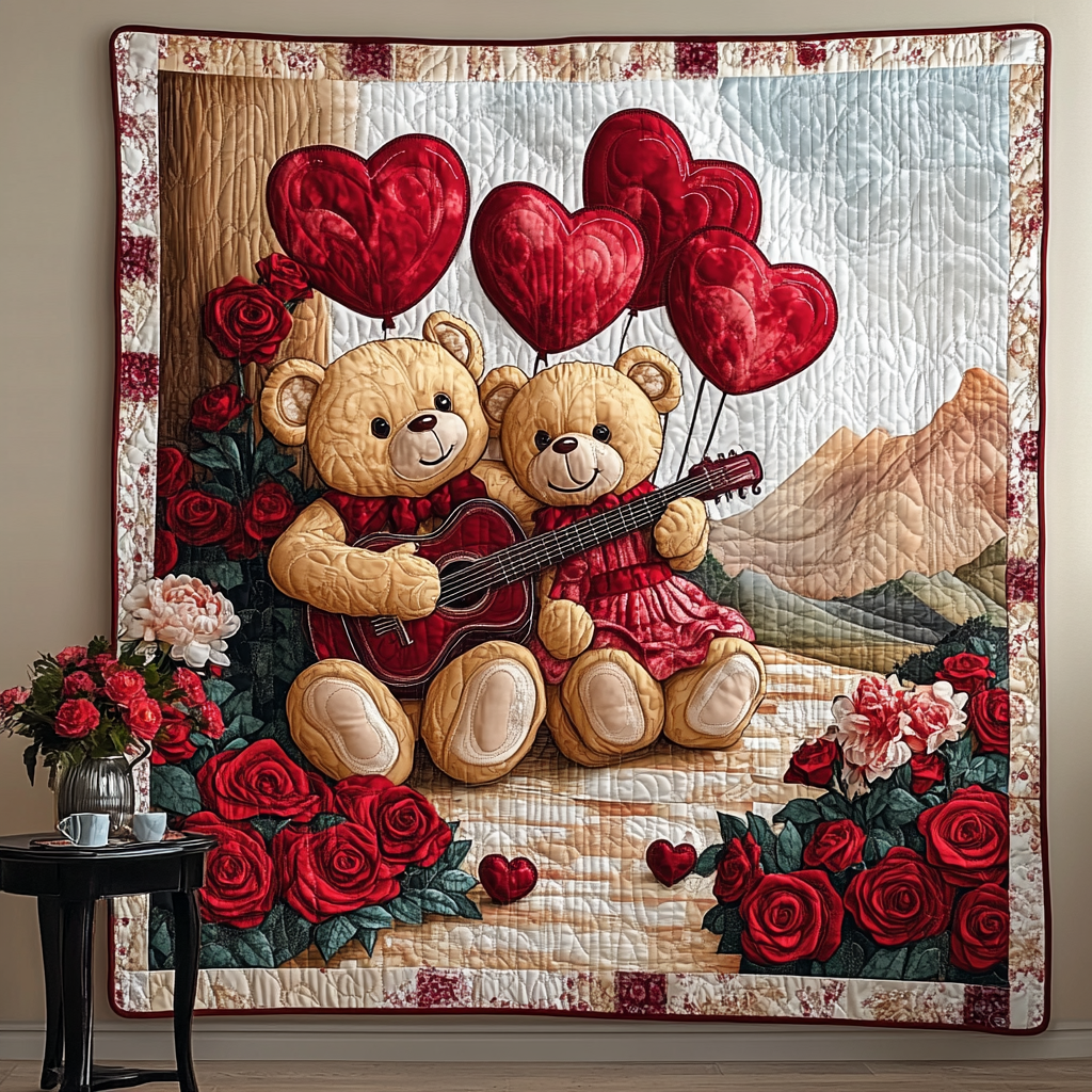 Bear Spirit Quilted Blanket NCU0DDK2230