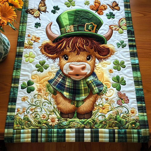 Lucky Breeze Quilted Table Runner NCU0NT3946
