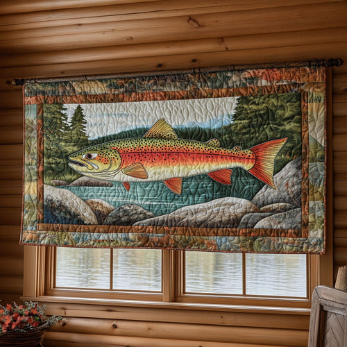 Lure of the Lake Quilted Valance NCU0PT4868