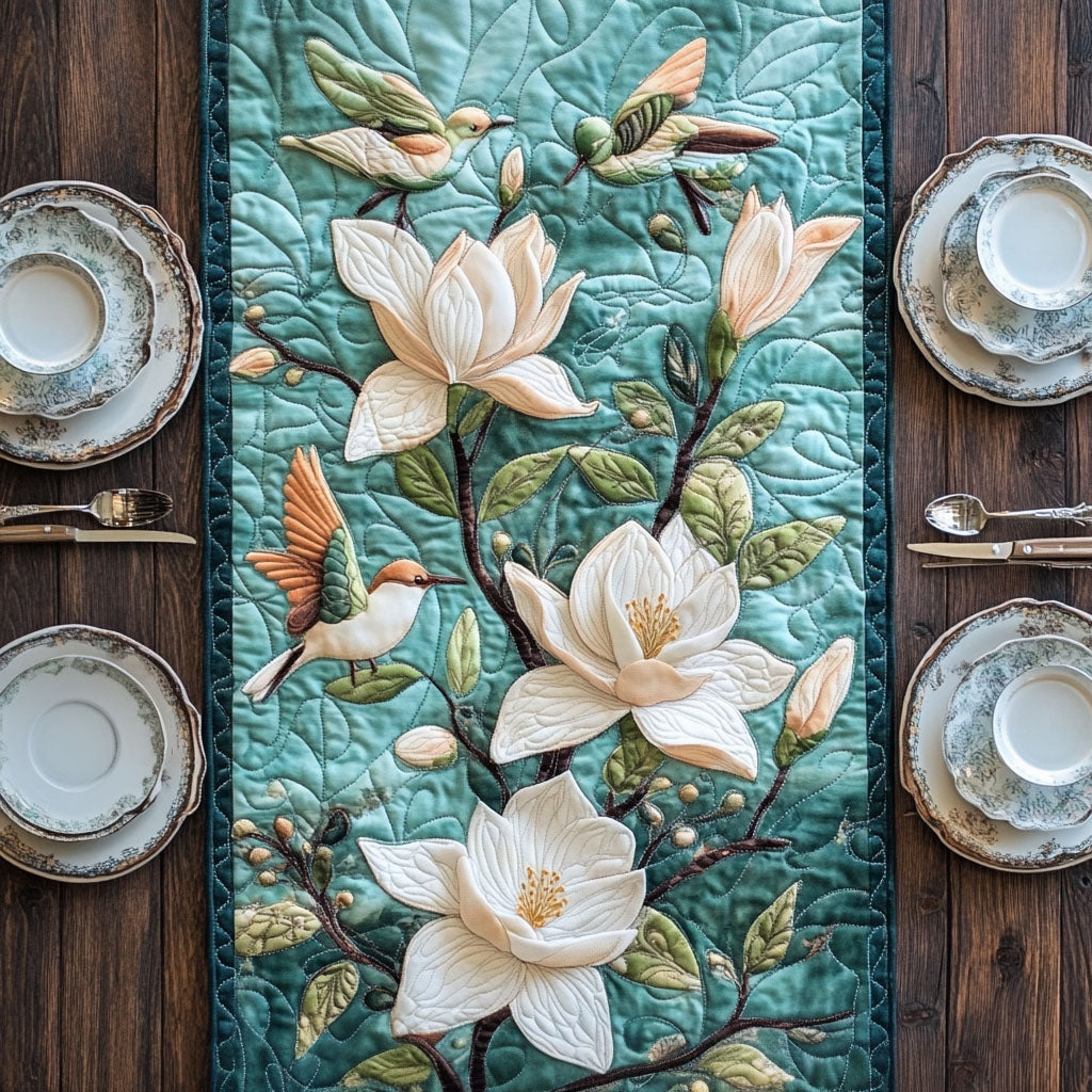 Monarch Grace Quilted Table Runner NCU0DQQ0354