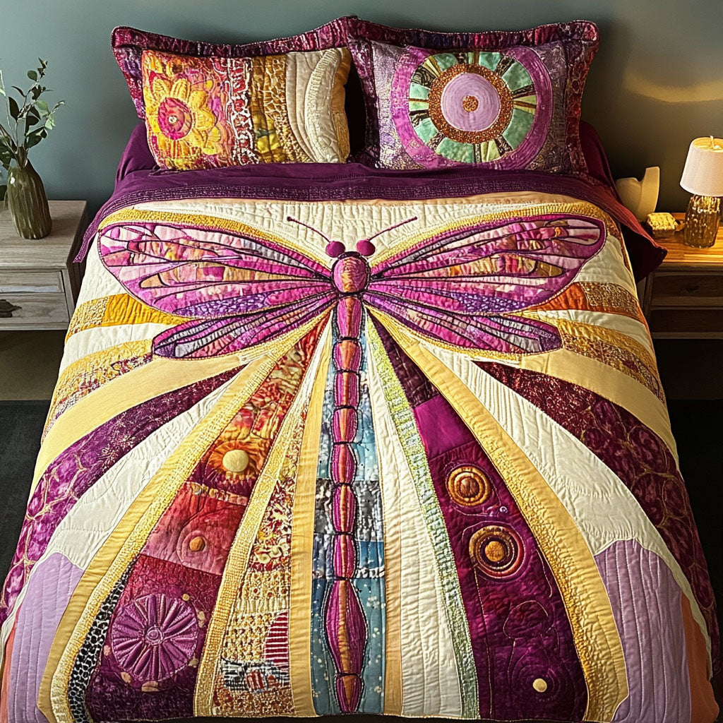 Jungle Majesty 3-Piece Quilted Bedding Set NCU0NVH072