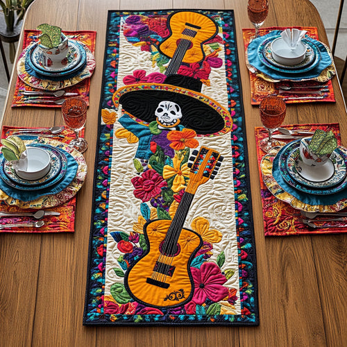 Mariachi Melody Quilted Table Runner NCU0PT3735