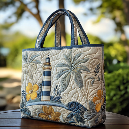 Marine Tower Quilted Tote Bag NCU0DV7455